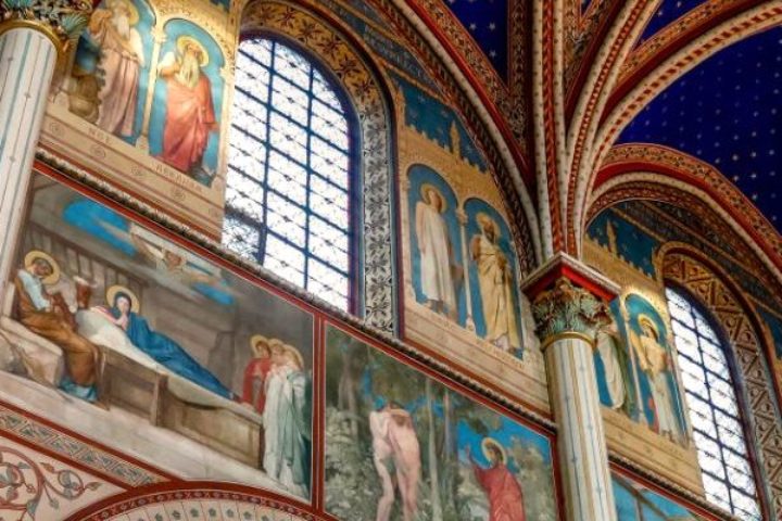 Plafond de l'église Saint-Germain-des-Prés